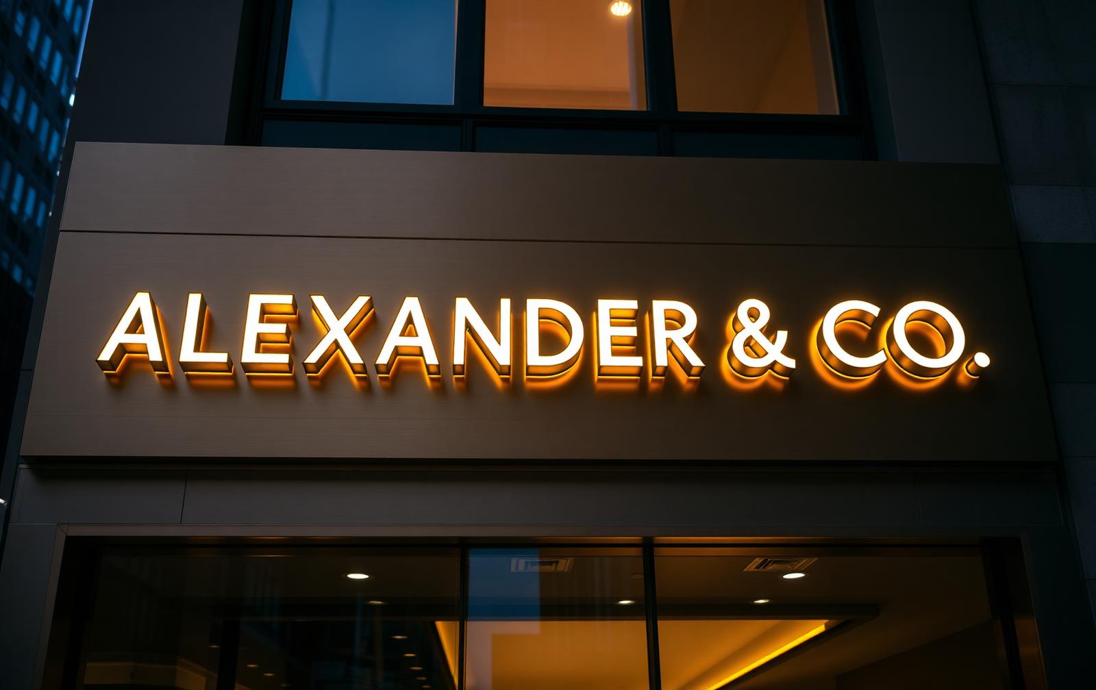 Exterior Signs